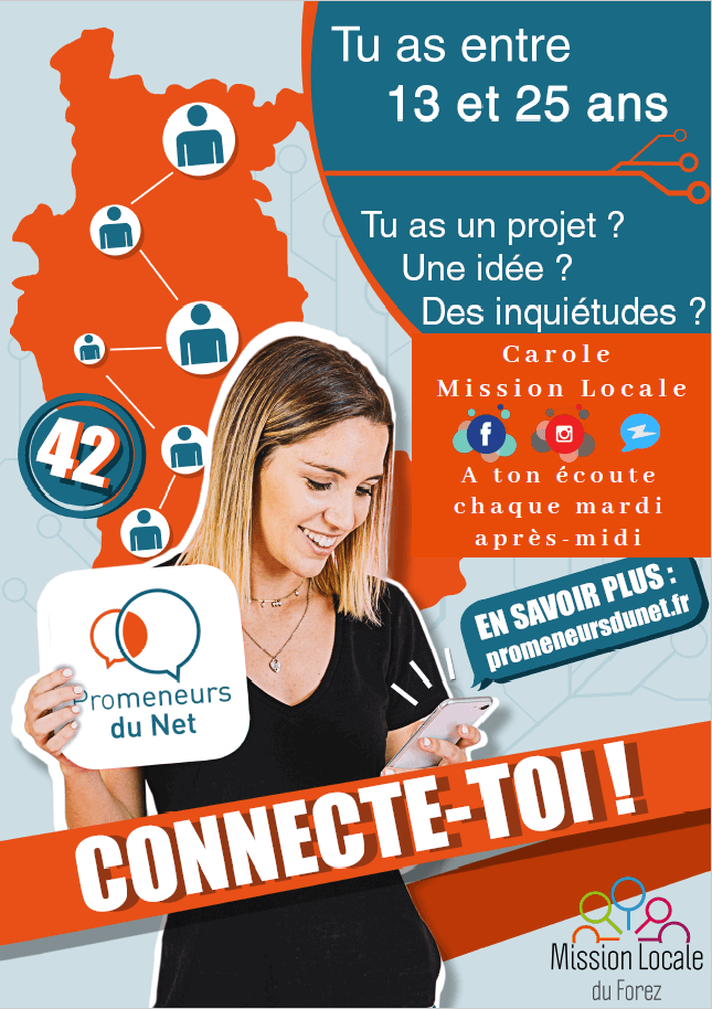 flyerPromeneurs du Net Mission Locale du Forez