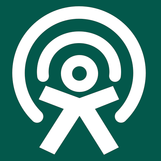logo Zoomacast blanc sur fond bleu-vert