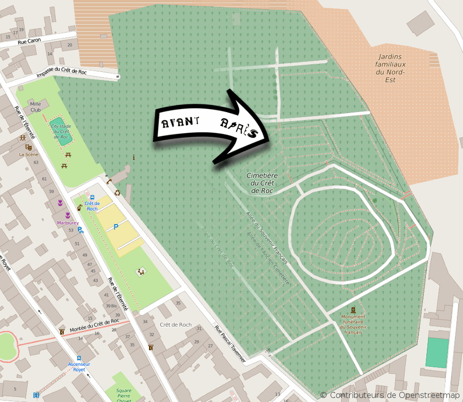 Avant-Après. Entre les deux, quelques heures sur place et encore plus de temps sur l'ordinateur.