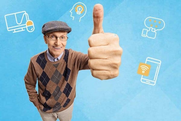 Visuel Semaine Bleue dans la Loire 2018