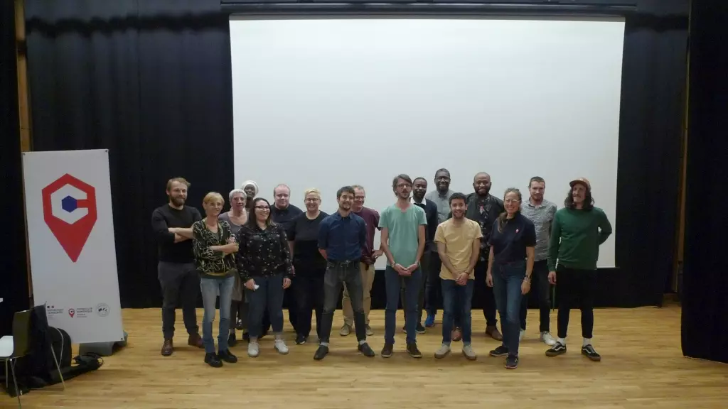 Photo de groupe rencontre CNFS a MJC les Passerelles, Montrond-les-Bains