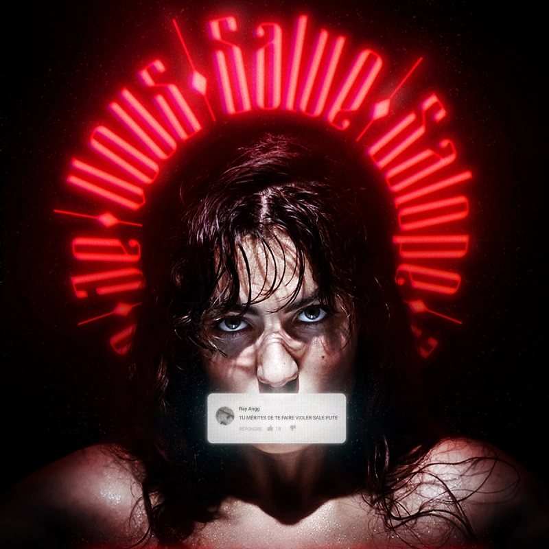 Recadrage affiche Je vous Salue Salope